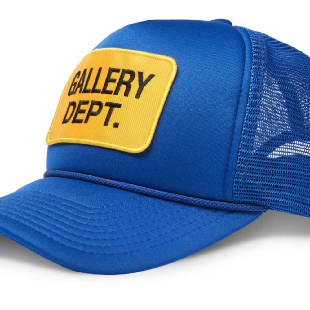 Gallery Dept Blue and Yellow Mesh Cap